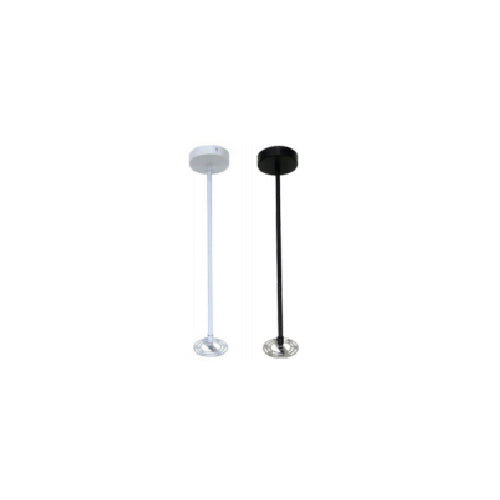 Votatec Hanging Pole/BK, canopy+ 1 meter pole + plate Suitable for FMS Flushmounts, Black