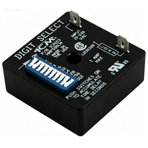 Alltemp 24-ICM103, Delay on Make Timer, 18-240 VAC, 50/60 Hz, Switch Settable Time Delay 1-1023 Seconds