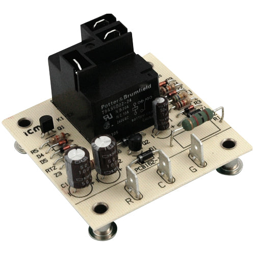 Alltemp 24-ICM255, Fan Blower Control, Off Delay On Break, On-1 Second/Off-60 Seconds, 18-30 VAC