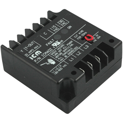Alltemp 24-ICM402, 3-Phase Motor Protection Control, Universal 190-600 VAC, 50/60 Hz, Control 115 or 208/230 VAC, SPST Relay Output