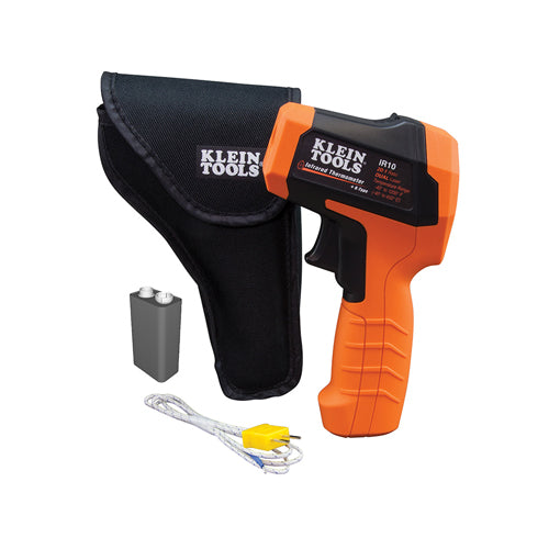 Klein Tools IR10, Dual-Laser Infrared Thermometer, 20:1