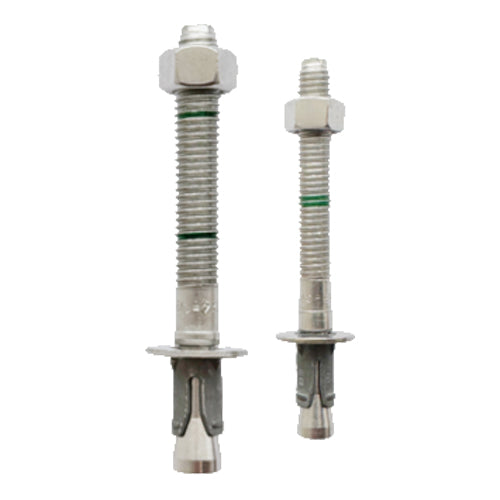 UCAN ISS12412TZ, Wedge Anchors, TZ Stainless Steel Type 304, 1/2″ x 4-1/2″, 50 Packs
