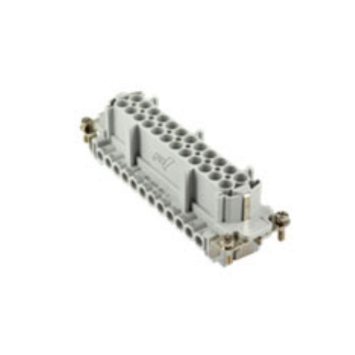 ITC JNEF24, 16A Female Insert, 24+G Poles, Integral Screw Terminal Wire Connection, 600V
