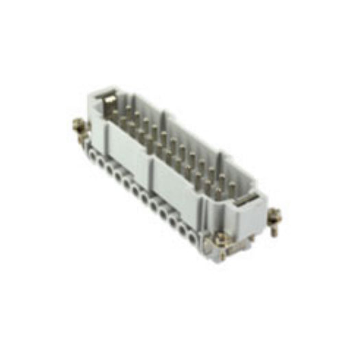 ITC JNEM24, 16A Male Insert, 24+G Poles, Integral Screw Terminal Wire Connection, 600V