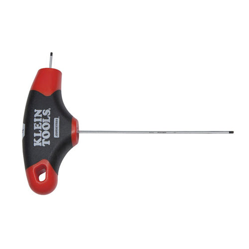 Klein Tools JTH4E06, 3/32-Inch Hex Key, Journeyman™ T-Handle, 4-Inch