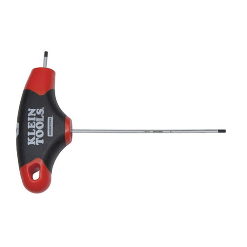 Klein Tools JTH4E08, 1/8-Inch Hex Key, Journeyman™ T-Handle, 4-Inch