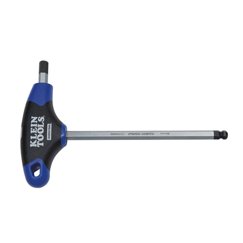 Klein Tools JTH6M10BE, 10 mm Ball-End Hex Key, Journeyman™ T-Handle, 6-Inch