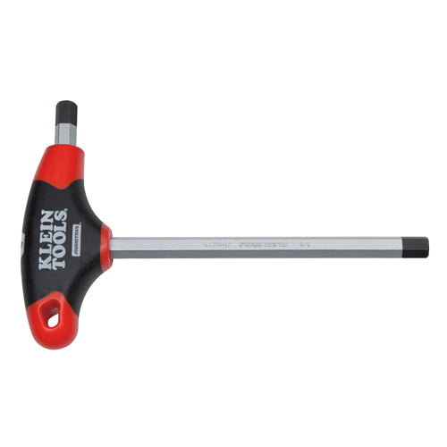Klein Tools JTH9E08, 1/8-Inch Hex Key, Journeyman™ T-Handle, 9-Inch