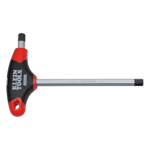 Klein Tools JTH9E13, 1/4-Inch Hex Key, Journeyman™ T-Handle, 9-Inch
