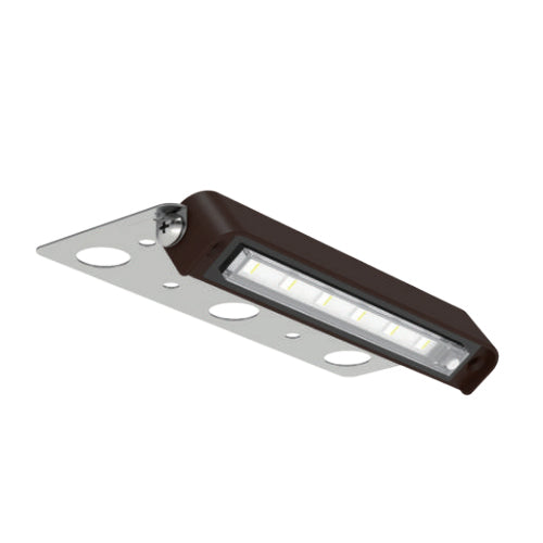 Votatec JXL-ST07-5CCT, 7'' Rotatable LED Hardscape Light, 4.5W, 5CCT Adjustable, 310LM, 12-24VAC/DC, CRI > 82, Brown
