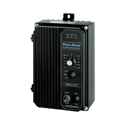 KB Electronics KBPC-240D Black (9338), SCR DC Drives, 115/230 Vac Input, 0-90/180 Vdc Output, thru 2 HP, Nema 4X