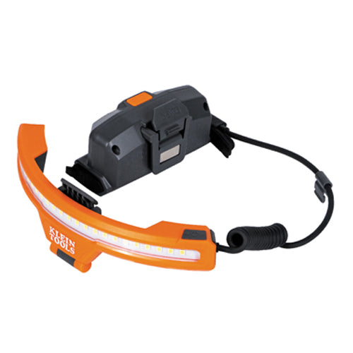 Klein Tools KHH56308, Wide-Beam Headlamp with Mount for Hard Hat