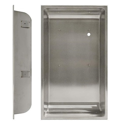 World Dryer KKR-973, SmartDri Plus Series Stainless Recess Kit