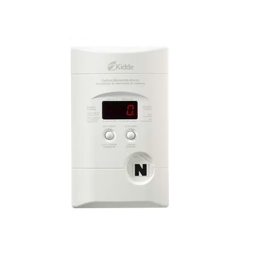 Kidde KN-COPP-3, Carbon Monoxide Alarm with Digital Display and Self-Recharging Battery Backup, Electrochemical Sensor, Ordering P/N #: 900-0076-05