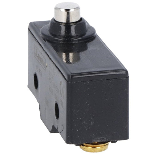Lovato KSA3V, Plastic Micro Switch, K Series, Top Push Rod, Metal and Low Rod Plunger, 1NO/NC Contact, Screw Terminals