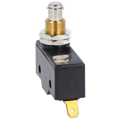 Lovato KSA4F, Plastic Micro Switch, K Series, Top Push Rod, Metal Plunger, M12 Fixing Head, 1NO/NC Contact, Faston Terminals