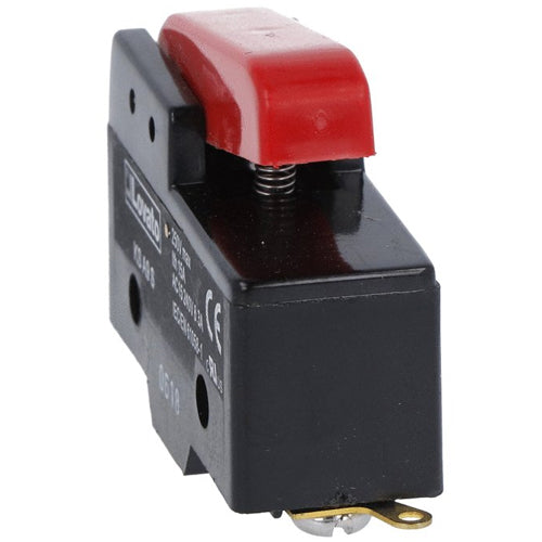 Lovato KSA9S, Plastic Micro Switch, K Series, Push Button, 1NO/NC Contact, Solder Terminals