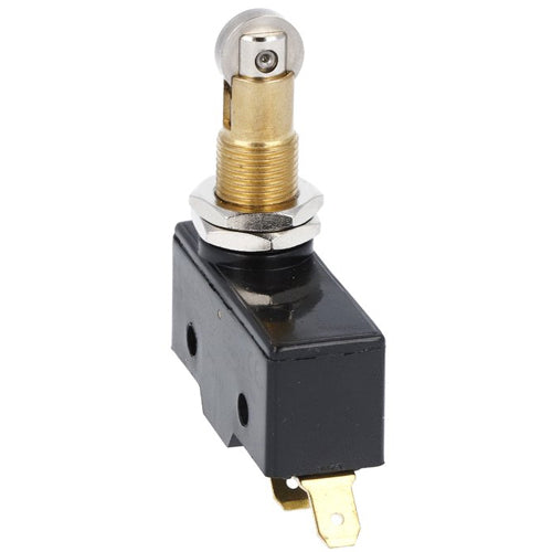 Lovato KSB2F, Plastic Micro Switch, K Series, Top Roller Push Plunger, M12 Fixing Head, 90° Roller, 1NO/NC Contact, Faston Terminals