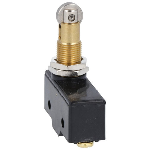 Lovato KSB2V, Plastic Micro Switch, K Series, Top Roller Push Plunger, M12 Fixing Head, 90° Roller, 1NO/NC Contact, Screw Terminals