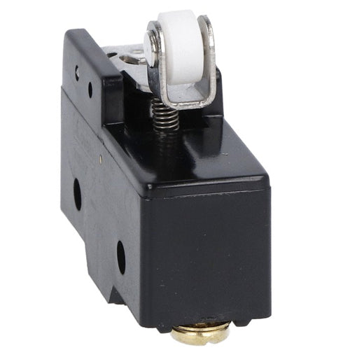 Lovato KSC1V, Plastic Micro Switch, K Series, Roller Centre Push Lever, 26.6mm/1.05in Long Lever, 1NO/NC Contact, Screw Terminals