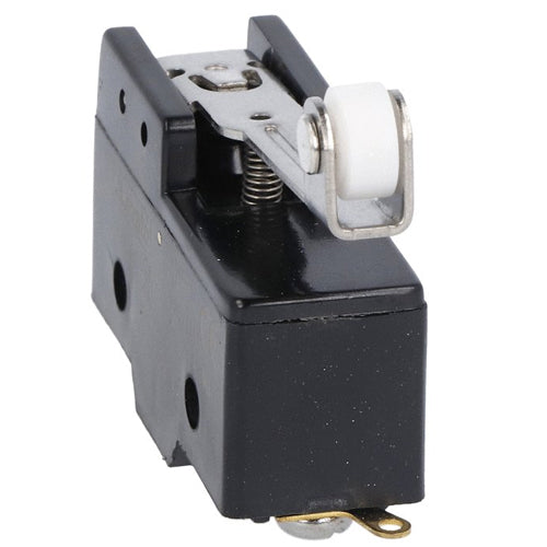 Lovato KSC2S, Plastic Micro Switch, K Series, Roller Centre Push Lever, 48.5mm/1.91in Long Lever, 1NO/NC Contact, Solder Terminals