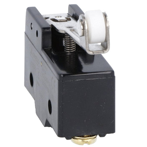 Lovato KSC2V, Plastic Micro Switch, K Series, Roller Centre Push Lever, 48.5mm/1.91in Long Lever, 1NO/NC Contact, Screw Terminals