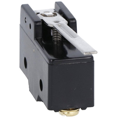 Lovato KSL1V, Plastic Micro Switch, K Series, Metal Lever, 63mm/2.48in Long Flat Lever, 1NO/NC Contact, Screw Terminals