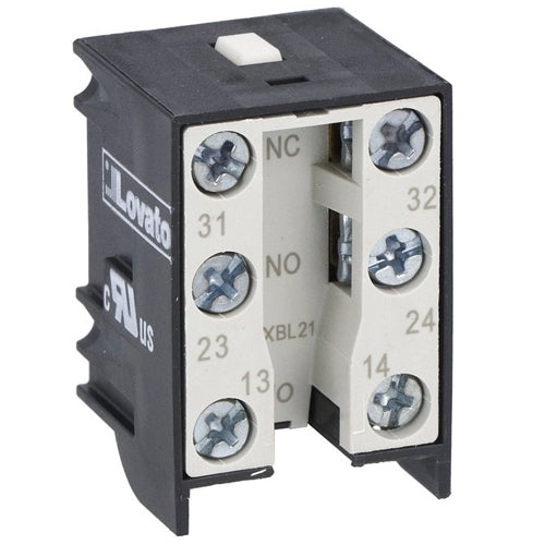 Lovato KXBL21, Contact Block, Contacts 2NO+1NC Slow Action