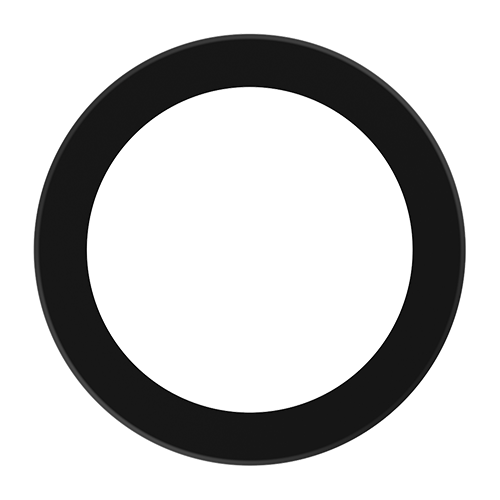 Lotus LBL-10CRT-B, 10" Black Round Trim Cover for TP120-347-RT9.5-C-DIM-G1-ES