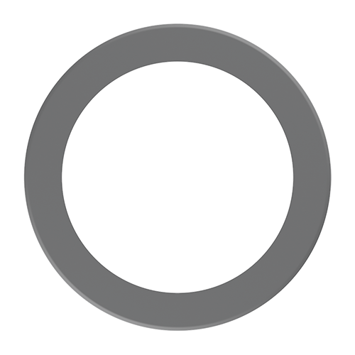 Lotus LBL-10CRT-S, 10" Silver Round Trim Cover for TP120-347-RT9.5-C-DIM-G1-ES