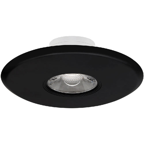 Lotus LBL-JB10W-5CCT-R-BK, 5" Ultimate J-Box Mount LED, 10W, 5CCT, 120VAC, 90+ CRI, Dimmable, Round Black Trim