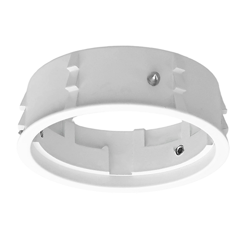 Lotus LBL-WT-2-WH, Adder for Wood Ceiling Trimless Installation White for 2" Round models LED-2-S15W-T & LED-2-S11W-T
