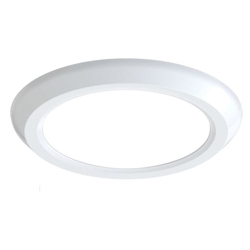 Current LBSD-6RD-CS9-WH, LiteBox 6" Diameter Disk Surface Mount Downlight, J-Box Mount, 1000 Lumens, 2700/3000/3500/4000K, White