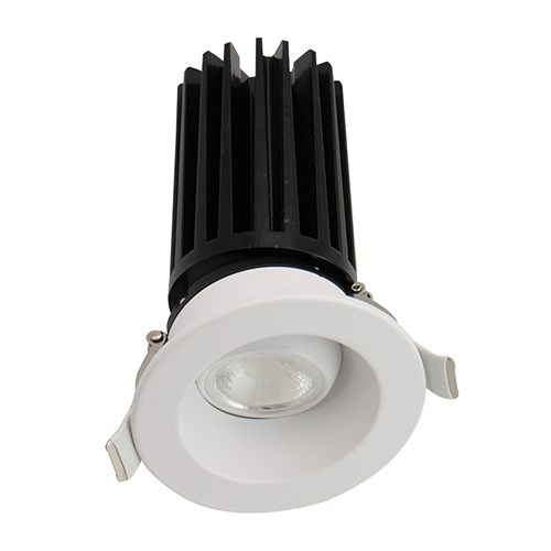 Lotus LED-2-S11W-DTW-WH-EY, 2" Round Gimbal White LED, 120VAC, 11W, Dim to Warm 3000-1800K, 900 Lumens, 38° Beam Angle