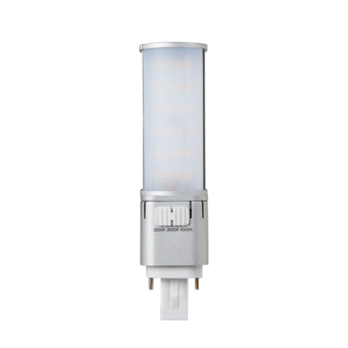 LED-7311-FC1-G4, 7W Type A+B PL Retrofits, 120-277V, G23-2 Base, 3000/3500/4000K, 900-950 Lumens, Replaces up to 26W 2-Pin CFL