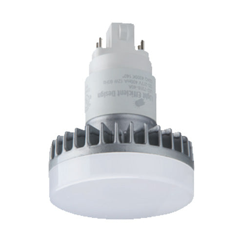 LED-7318-27A, 12W Type A/B 4-Pin PL Lamps, 120-277V, G/GX24q Base, 2700K Warm White, 837 Lumens, Replaces Up To 26W 4 Pin CFL