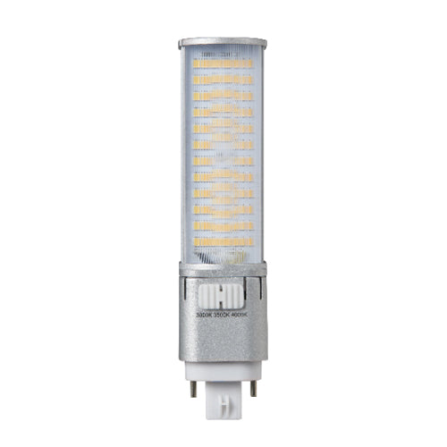 LED-7324-FC1-G4, 9W Type A+B PL Retrofits, 120-277V, G24Q Base, 3000/3500/4000K, 1270-1360 Lumens, Replaces up to 42W 4-PIN CFL