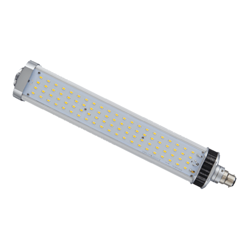 LED-8101-AMB, 55W LED SOX Replacement, 120-277V, B22D Base, Amber, 1258 Lumens