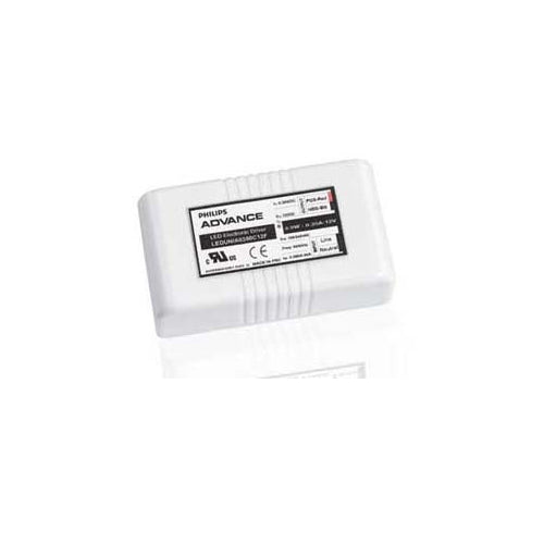 Philips LEDUNIA0350C12F, Advance LED Driver, Maximum Output 4W 350mA 2.8-12Vdc Class 2, IP20, 120-240Vac Input