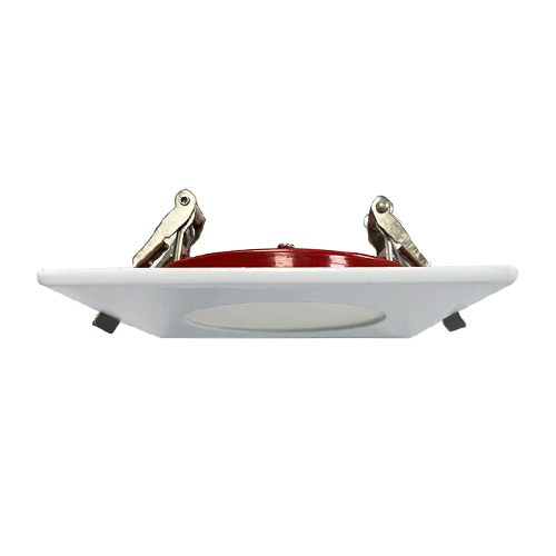 Lotus LFR-4S-FE-9W-5CCT, 4" Square Fire Rated Flat Edgelit LED 9W, 120VAC, 5CCT, 810-870 Lumens, White Trim, CRI 90+