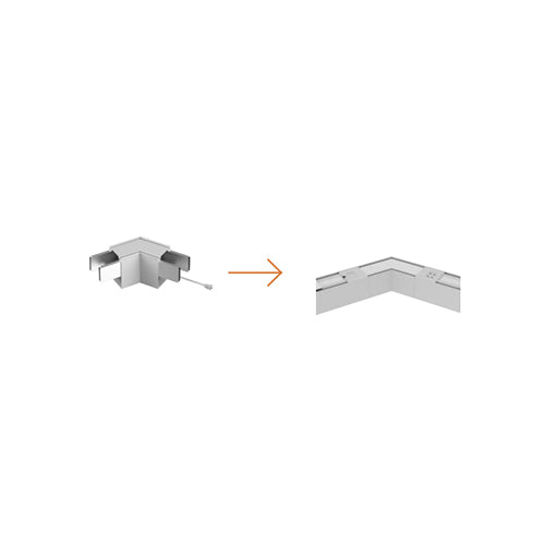 Votatec LI-J-V004-CCT-B, "V" Joint for X type-3CCT, include 2pcs buckles, Black