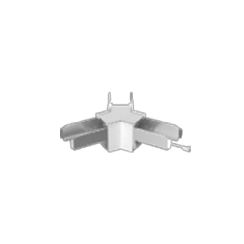 Votatec LI-J-Y004-CCT-W, "Y" Joint for X type-3CCT, include 4pcs buckles, White