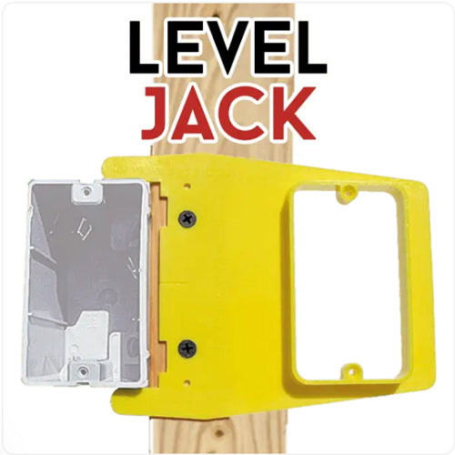 Rack-A-Tiers LJ50R, Level Jack,1/2 inch Residential, Box of 30