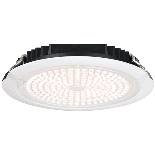Lotus LL10R-50K-WH, 10" Round Commercial White Recessed LED, 50W, 120V-277VAC, 5000K Natural White, 6830 Lumens, Dimmable
