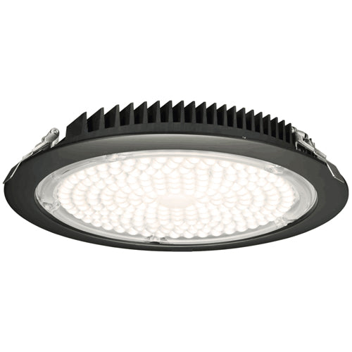 Lotus LL10R-30K-BK, 10" Round Commercial Black Recessed LED, 50W, 120V-277VAC, 3000K Warm White, 6500 Lumens, Dimmable