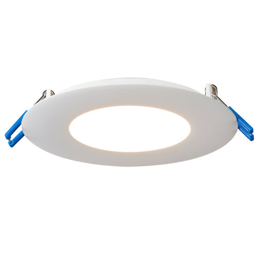 Lotus LL4R-30K-WH, 4" LED Round Ultimate Super Thin White Recessed, 13.5W, 120VAC, 3000K Warm White, 760 Lumens, Dimmable