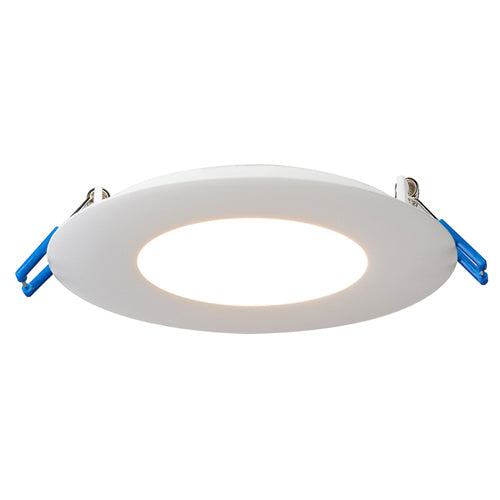 Lotus LL4R24V-27K-WH, 4" LED Round 24VDC Super Thin Recessed, 13.5W, 2700K Warm White, 750 Lumens, 90+ CRI, White Trim Finish