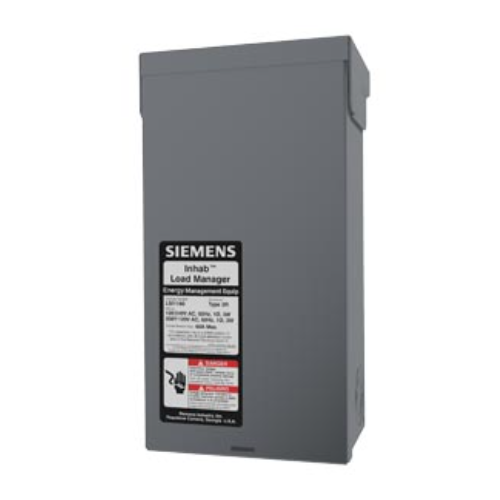 Siemens LM1160, INHAB EV Load Manager, Add Loads Without Costly Upgrades, 208-240Vac 60A Single Phase, NEMA 3R Outdoor Rated