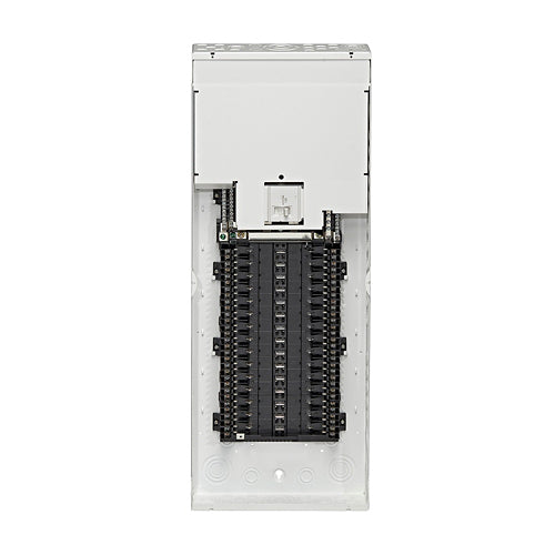Leviton LP315-BDC, Indoor Load Center with 150A Main Circuit Breaker Factory Installed, 30 Spaces, NEMA 1 Rated, Includes Enclosure and Door, Designed for Use in Canada