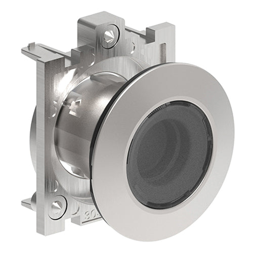 Lovato LPFL7, Pilot Light Head, Ø30mm Platinum Series Flat Metal, Without Mounting Adapter, Transparent